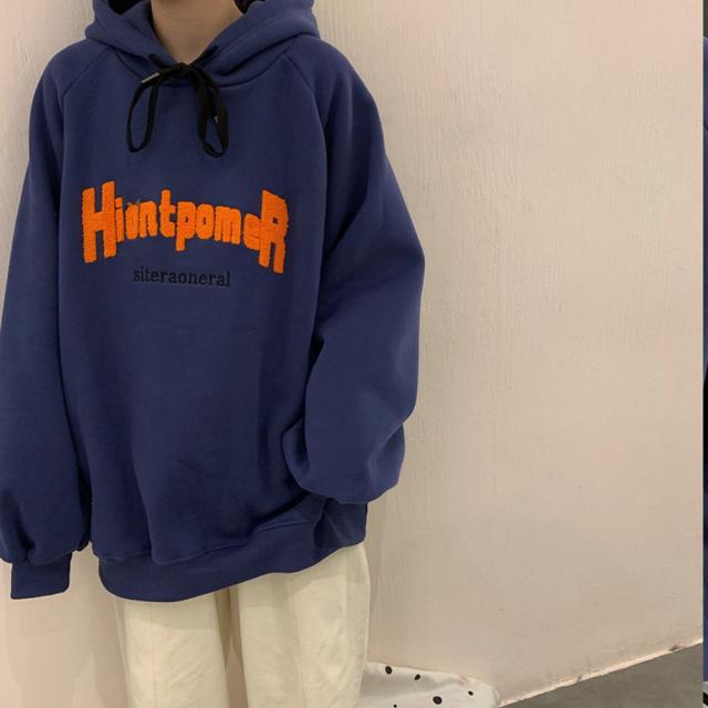 ビッグシルエット フーディー