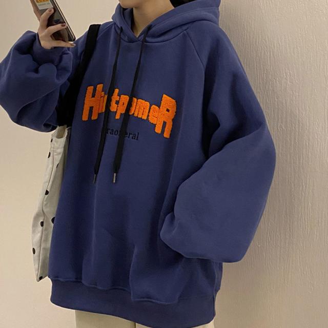 ビッグシルエット フーディー
