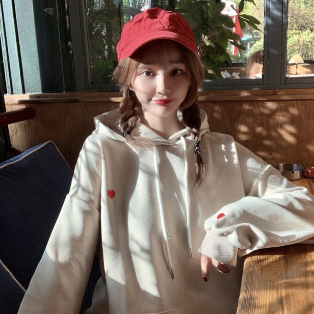 オーバーサイズ ルーズフーディ パーカー