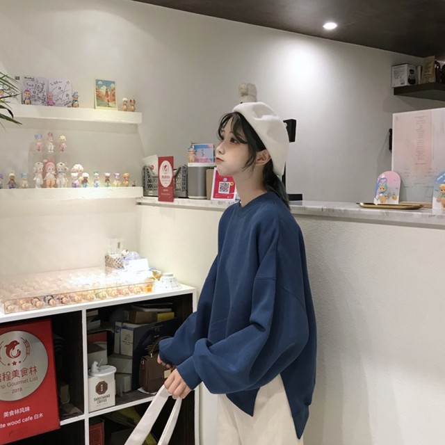 ミニロゴプリント スウェット トレーナー