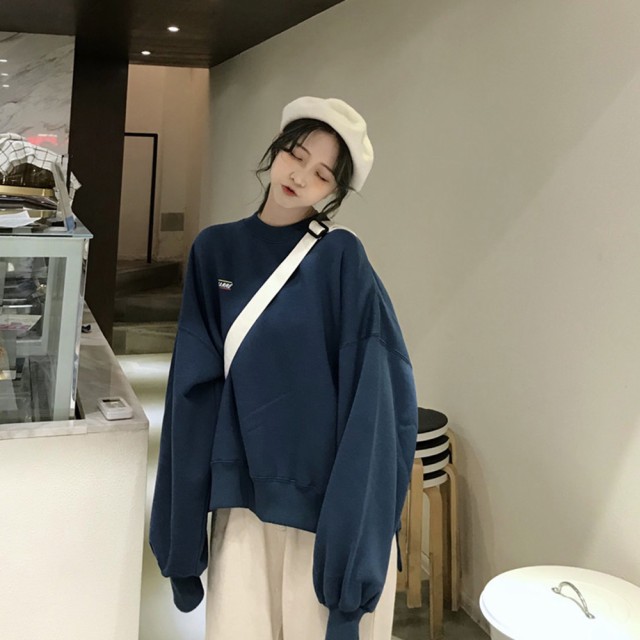 ミニロゴプリント スウェット トレーナー