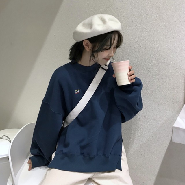 ミニロゴプリント スウェット トレーナー