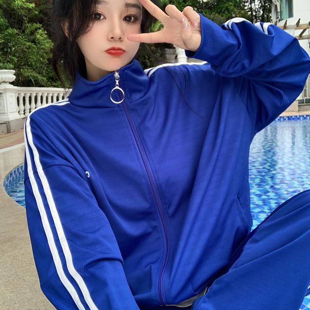 ダブルライン シンプルジャージ