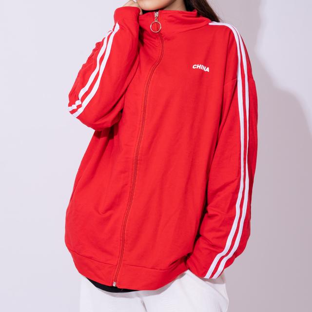 ダブルライン シンプルジャージ