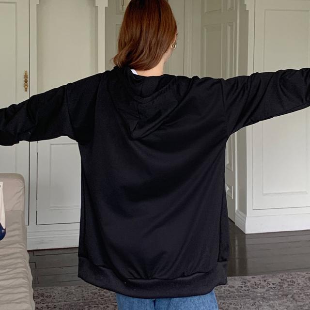 ボリュームスリーブ オーバーサイズ パーカー