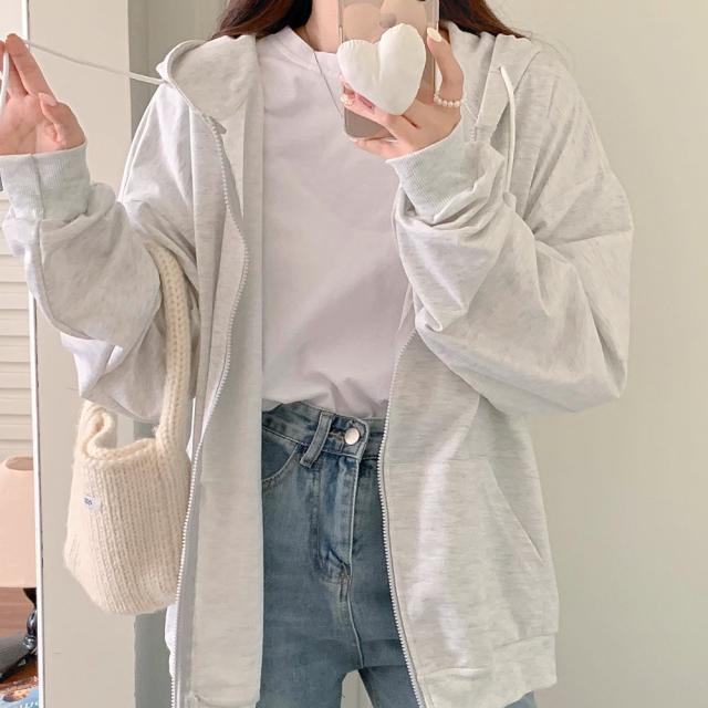 ボリュームスリーブ オーバーサイズ パーカー