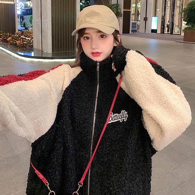 ジャージデザイン ボアジャケット