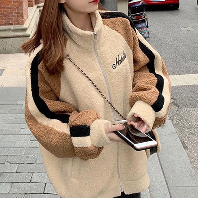 ジャージデザイン ボアジャケット