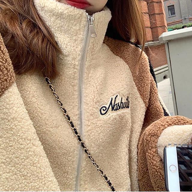 ジャージデザイン ボアジャケット