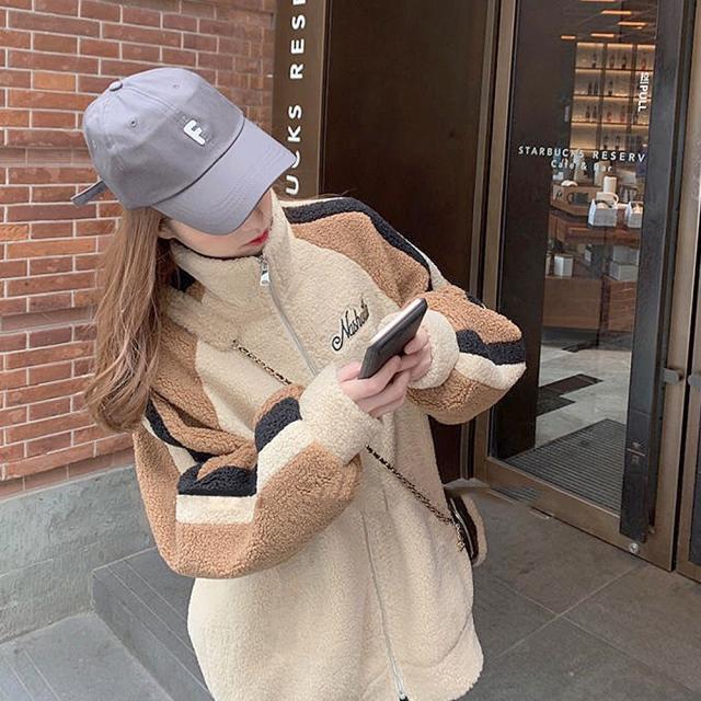 ジャージデザイン ボアジャケット