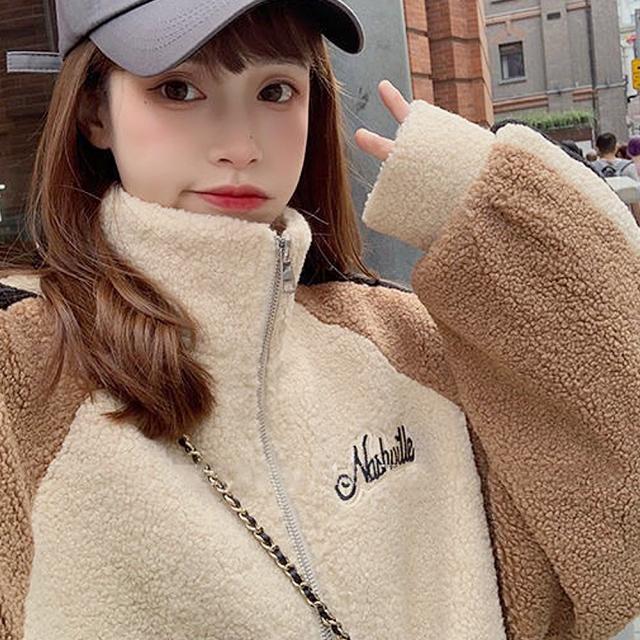 ジャージデザイン ボアジャケット