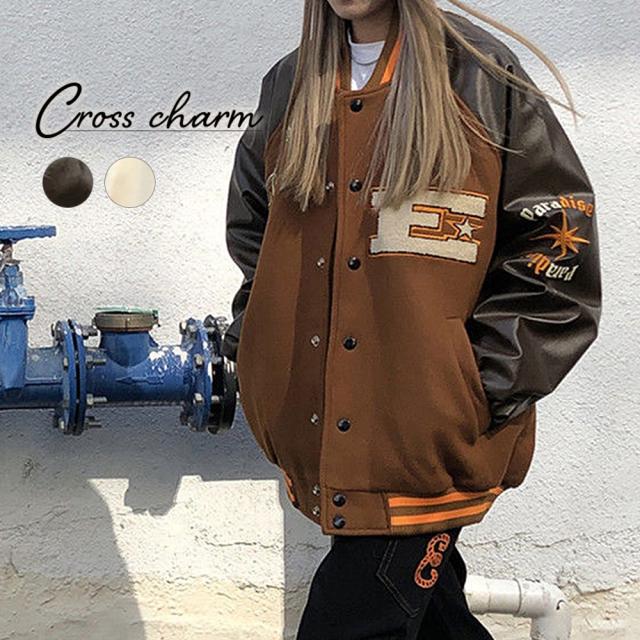 ブラウンベース ビッグロゴ スタジャン