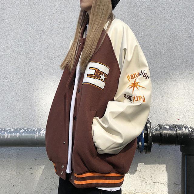 ブラウンベース ビッグロゴ スタジャン