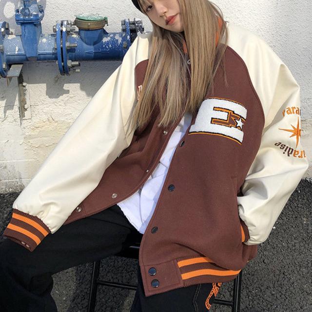 ブラウンベース ビッグロゴ スタジャン