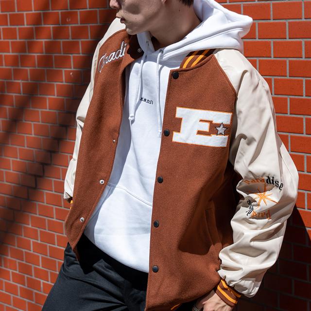 ブラウンベース ビッグロゴ スタジャン