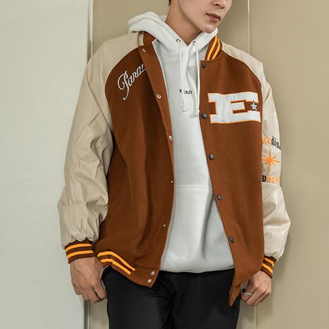 ブラウンベース ビッグロゴ スタジャン