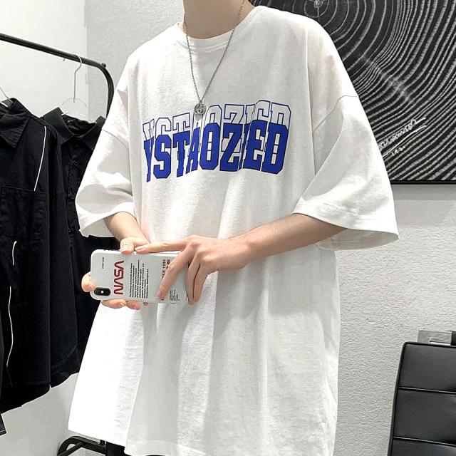 オーバーサイズ ロゴTシャツ