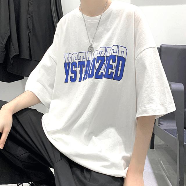 オーバーサイズ ロゴTシャツ