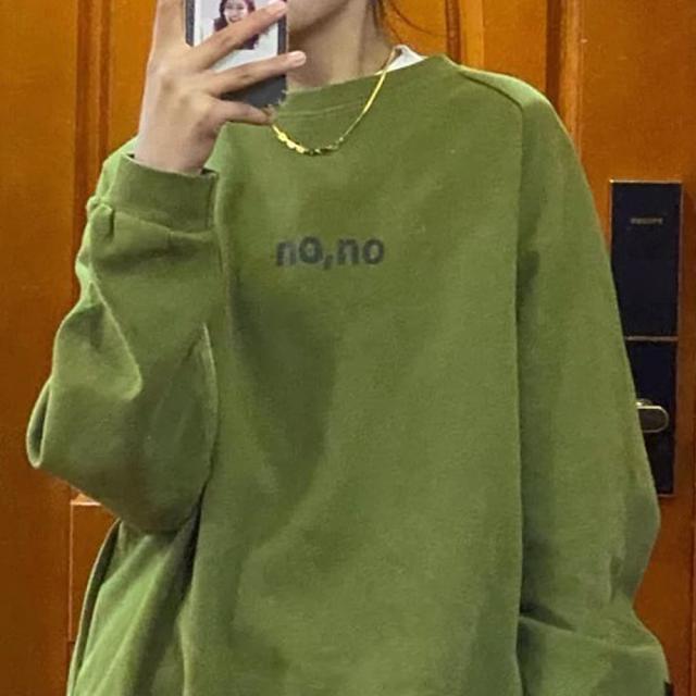 パロットカラー スウェット トレーナー 