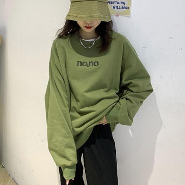 パロットカラー スウェット トレーナー 