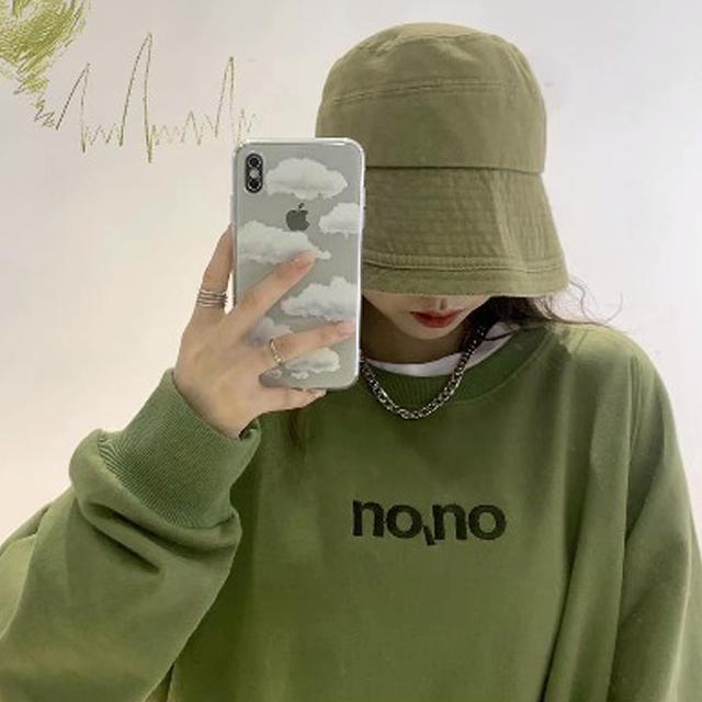 パロットカラー スウェット トレーナー 