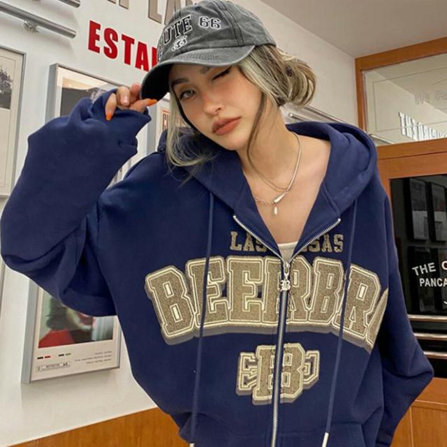 カレッジロゴ パーカー スウェット