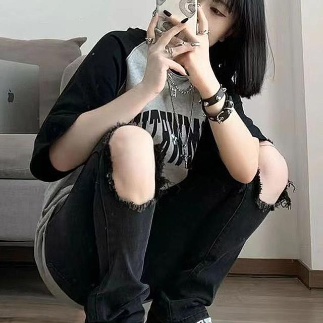 カレッジロゴ オーバーサイズ シック Tシャツ