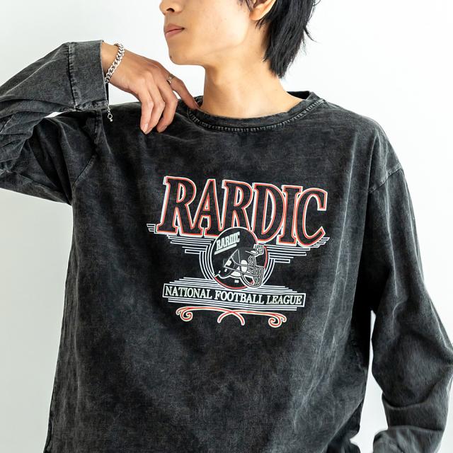 ビッグシルエット ピグメント ロンT 