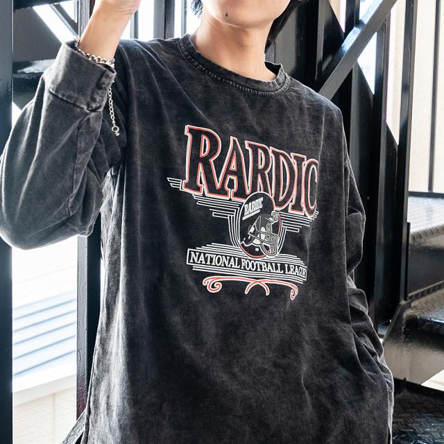 ビッグシルエット ピグメント ロンT 