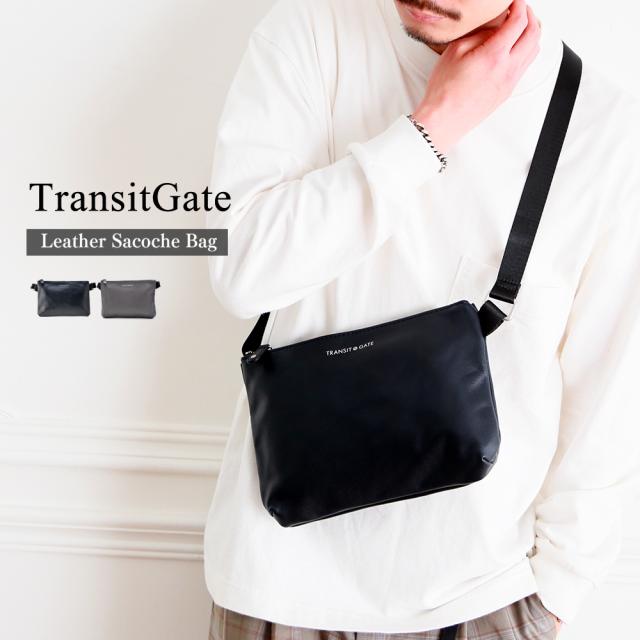 TransitGate G2 本革サコッシュバッグ