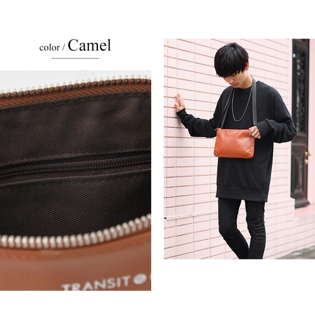 TransitGate G2 本革サコッシュバッグ