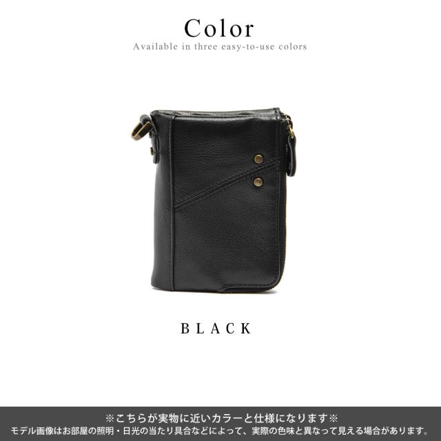 Control crass ダブルジップ 本革 折り財布 