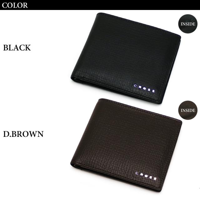 CROSS 二つ折り財布 小銭入れあり AC-238371