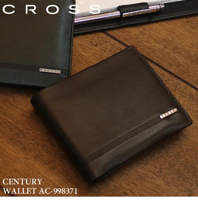 CROSS 二つ折り財布 小銭入れあり AC-998371