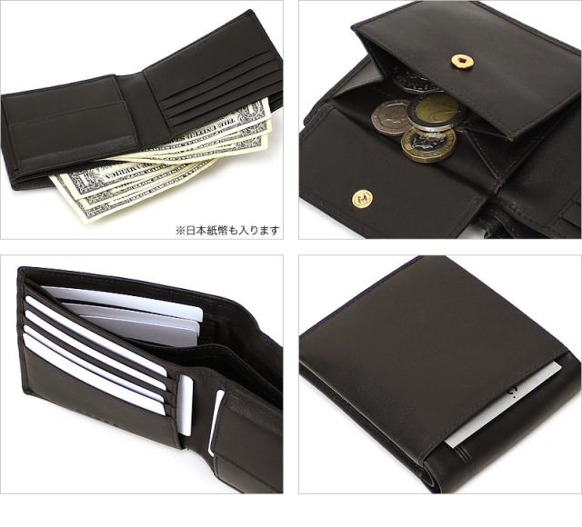 CROSS 二つ折り財布 小銭入れあり AC-998371