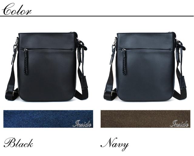 ショルダーバッグ メンズ 本革 ビジネスバッグ 撥水 レザー PID ecrireシリーズ PAZ103 ピーアイディー エクリール レディース 男女兼用 縦型 斜め掛けバッグ 通勤 通学 牛革 撥水