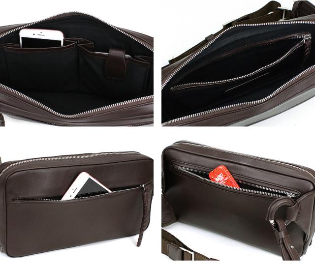 ボディバッグ メンズ 本革 ビジネスバッグ 撥水 レザー PID ecrireシリーズ PAZ104 ピーアイディー エクリール レディース 男女兼用 斜め掛けバッグ ワンショルダーバッグ 通勤 牛革 撥水