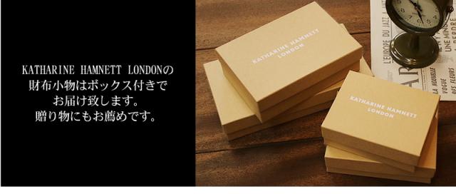 KATHARINE HAMNETT LONDON COLOR TAILORED2 長財布 小銭入れあり 490-58706