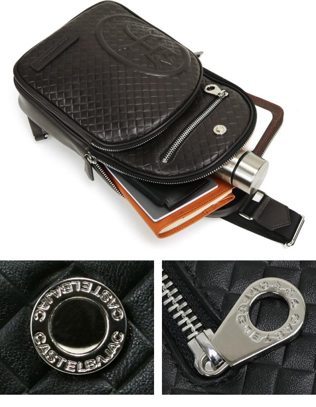 CASTELBAJAC (カステルバジャック) Garbo(ガルボ)シリーズ ボディバッグ 047921 