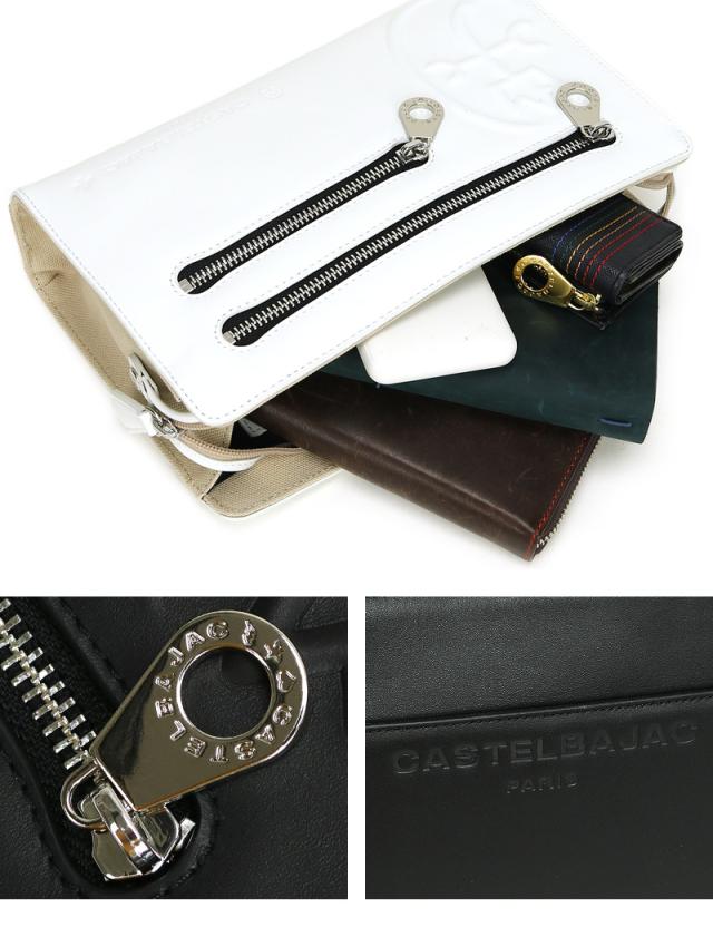 CASTELBAJAC (カステルバジャック) Tirier2(トリエ2)シリーズ クラッチバッグ 075201 