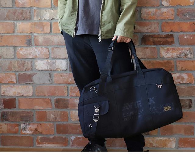 ボストンバッグ AVIREX 2WAY ショルダーバッグ 斜めがけバッグ メンズ 男女兼用 レディース ユニセックス ブランド アヴィレックス AVX3525 イーグル EAGLE アビレックス