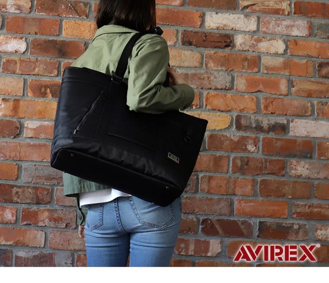 トートバッグ AVIREX メンズ 男女兼用 ユニセックス ブランド アヴィレックス AX2054 ソリッド SOLID アビレックス