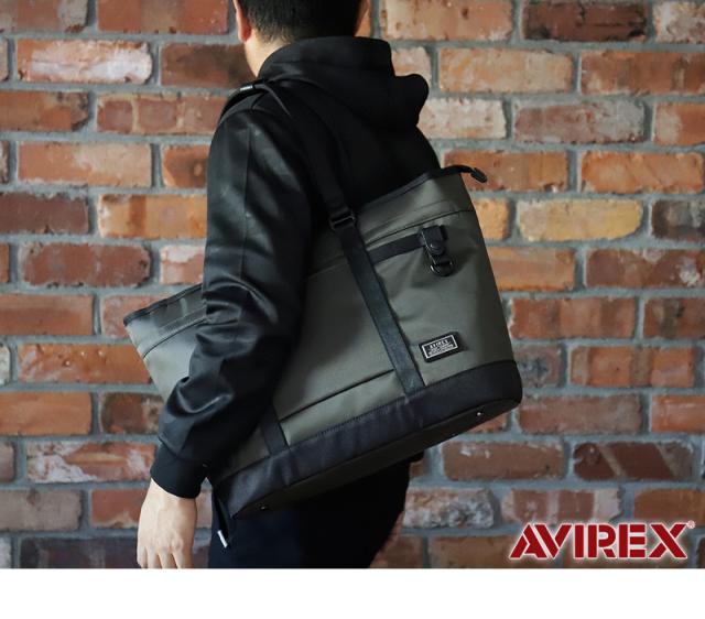 トートバッグ AVIREX メンズ 男女兼用 ユニセックス ブランド アヴィレックス AX2054 ソリッド SOLID アビレックス