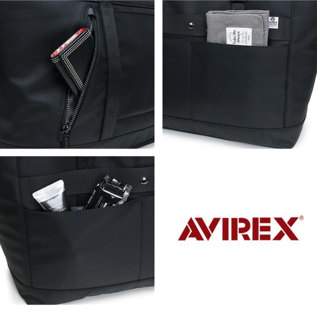 トートバッグ AVIREX メンズ 男女兼用 ユニセックス ブランド アヴィレックス AX2054 ソリッド SOLID アビレックス