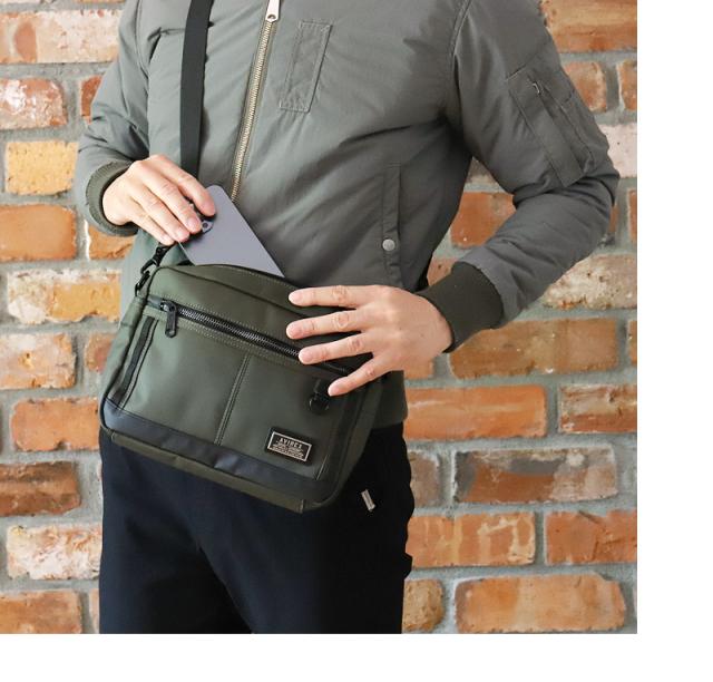 ショルダーバッグ AVIREX メンズ 男女兼用 ブランド アビレックス AX2056 ソリッド SOLID