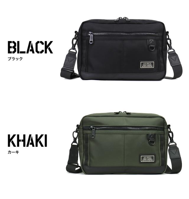 ショルダーバッグ AVIREX メンズ 男女兼用 ブランド アビレックス AX2056 ソリッド SOLID