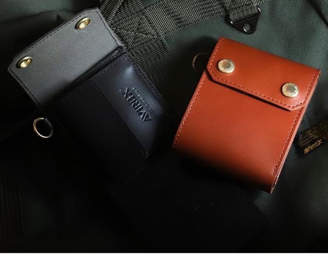 三つ折り財布 AVIREX メンズ 小銭入れあり 財布 革 本革 レザー 男女兼用 ユニセックス ブランド アヴィレックス AX9300 ファーネ2 FAHNE2 アビレックス ミリタリー 人気