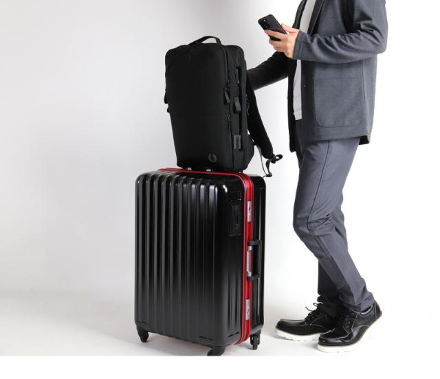 2WAY ビジネスリュック メンズ 撥水 拡張 PID Trabiシリーズ ビジネスバッグ PAK301