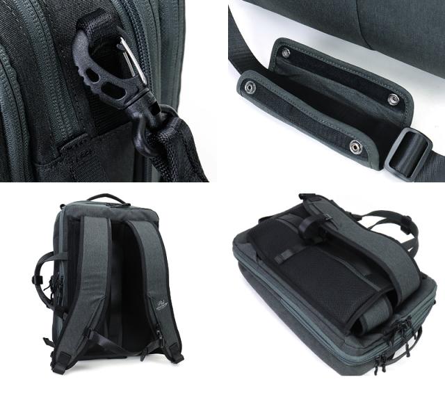 3WAY ビジネスバッグ メンズ 撥水 拡張 PID Trabiシリーズ PAK302