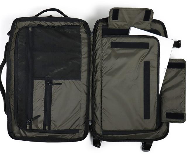 2WAY ビジネスリュック メンズ 撥水 拡張 PID Trabiシリーズ ビジネスバッグ PAK304